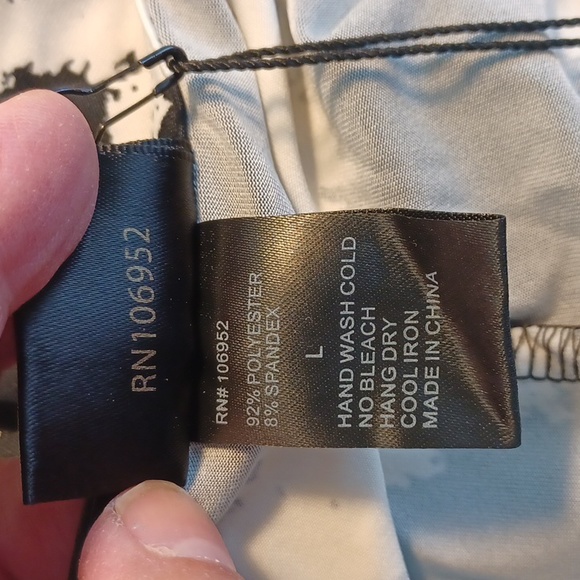 NEW! BLVD Collection black/white dress with side cut outs 5416 - Picture 9 of 12